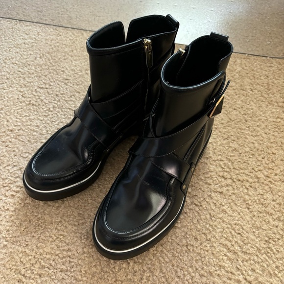 Nicholas Kirkwood Leather Ankle Boots Black size 35 - Picture 6 of 13